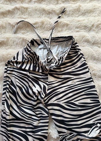 Zebra Desenli Pantolon - Görsel 6