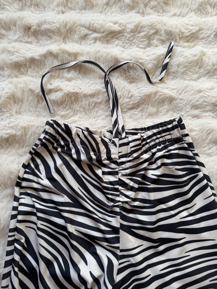 Zebra Desenli Pantolon - Görsel 4