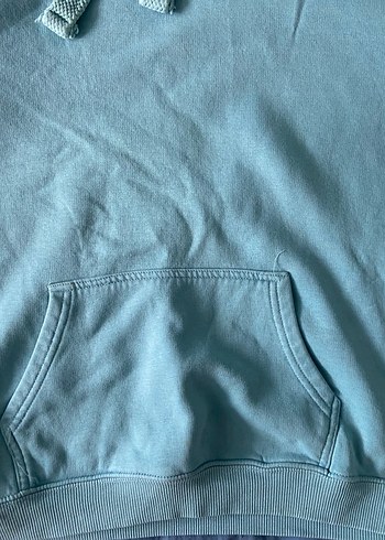 xs Beden turkuaz Renk mavi sweatshirt