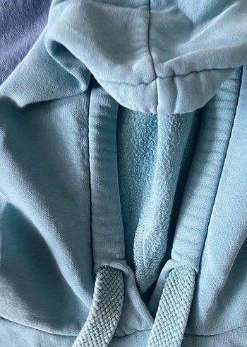 xs Beden mavi sweatshirt