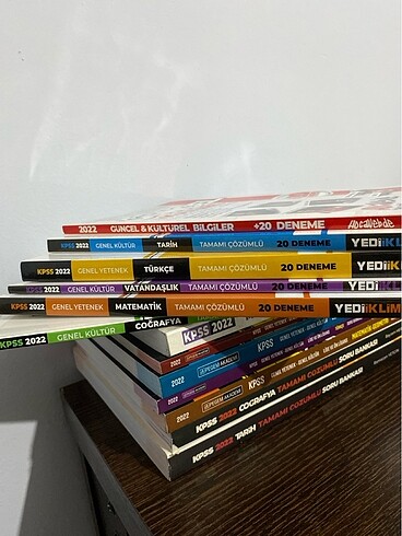 Pegem, Benim Hocam, Yediiklim kitap