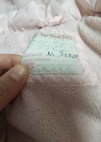 Kız Çocuk Pembe Kürklü Kapüşonlu Yelek - Görsel 2