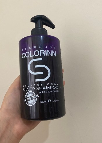 Colorinn Stardust Silver Şampuan 500ml