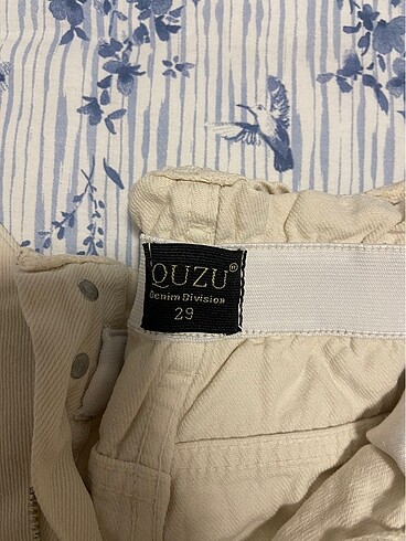Quzu Quzu Krem Jean