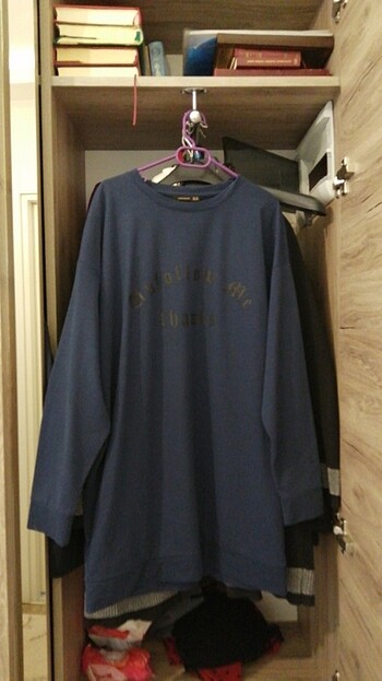 Lacivert tunik 
