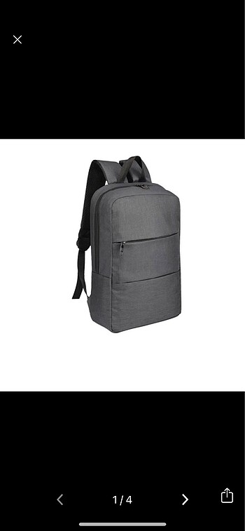 Laptop taşıma çantası sırt
