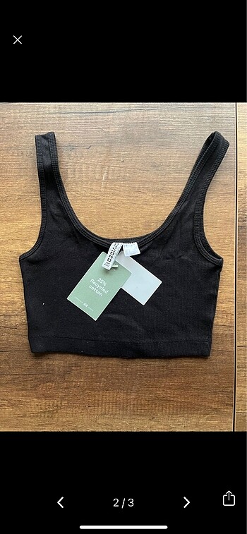 H&M HM büstiyer atlet