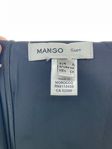 s Beden siyah Renk Mango Kısa Elbise %70 İndirimli.