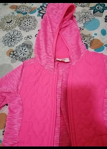5 Yaş Beden pembe Renk Kız cocuk ceket yeniden farksızdır pantolon takım