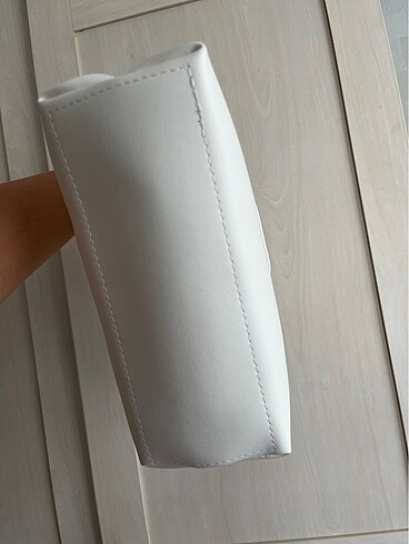 Beden longchamp beyaz mini çanta
