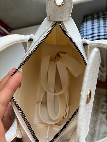 Beden beyaz Renk longchamp beyaz mini çanta