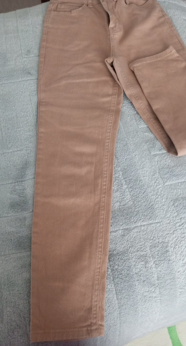 Bej Kadın Kumaş Pantolon - Görsel 3