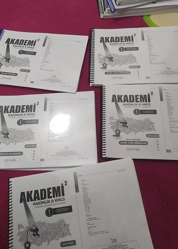 Akademi 2 Hukuk Hazırlık Kitapları Seti - Görsel 2