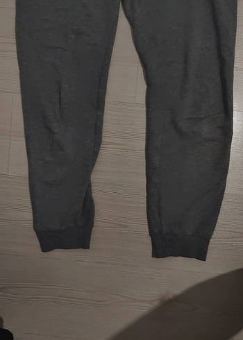 Gri Kadın Rahat Kesim eşofman altı - Görsel 2