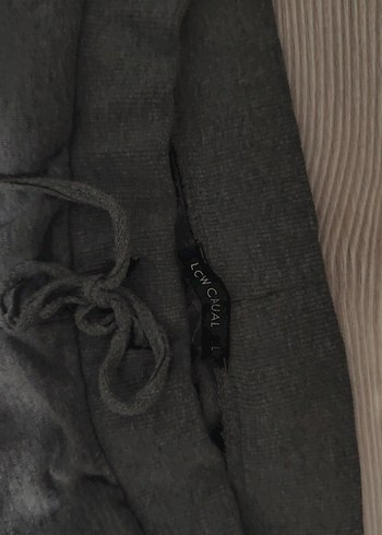 Gri Kadın Rahat Kesim eşofman altı - Görsel 3