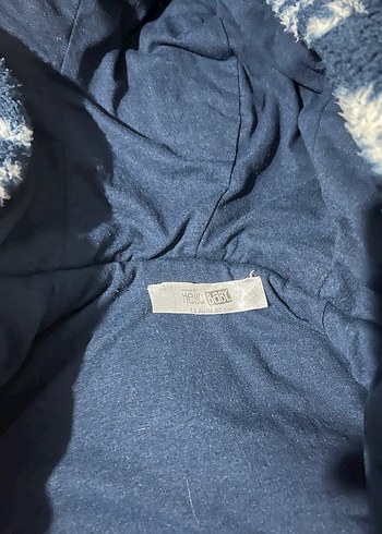 Kapüşonlu, Bağlama Desenli Erkek Çocuk Mont - Görsel 4