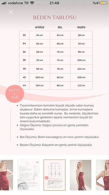 m Beden Gece elbisesi