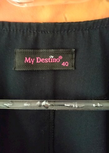 Düğmeli Siyah Kız Bolero - Görsel 3