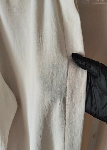 Uzun Kesim Beyaz Salaş Tunik - Görsel 4