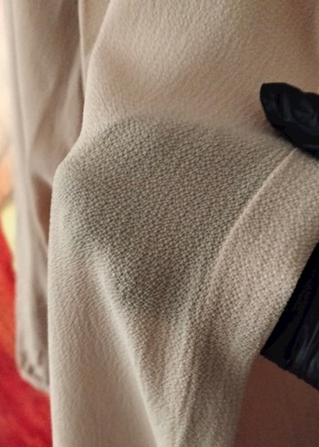 Uzun Kollu Bej Bohem Kadın Tunik - Görsel 5