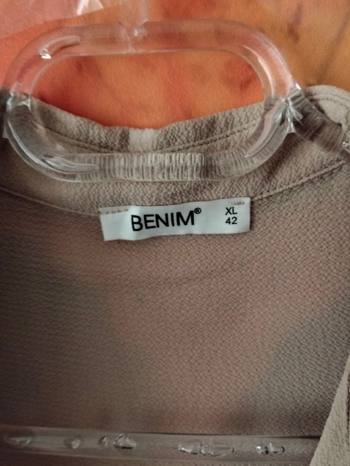 Uzun Kollu Bej Bohem Kadın Tunik - Görsel 4