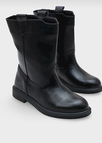 Gemmiye kadın siyah bot hiç kullanılmadı numara :37 - Görsel 3