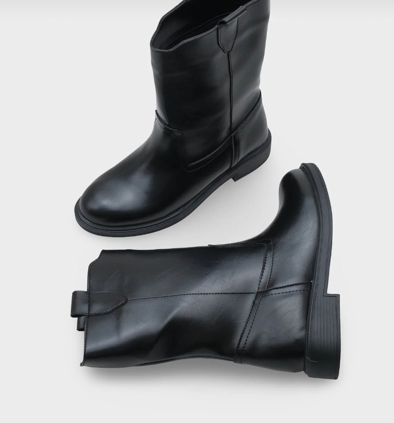 Gemmiye kadın siyah bot hiç kullanılmadı numara :37 - Görsel 2