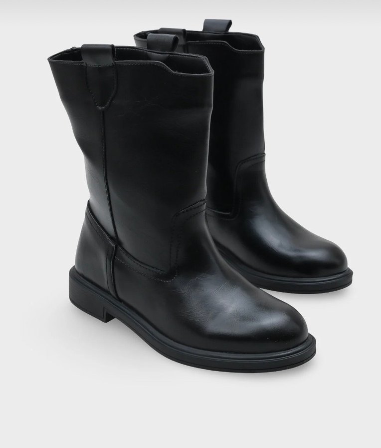 Gemmiye kadın siyah bot hiç kullanılmadı numara :37 - Görsel 3