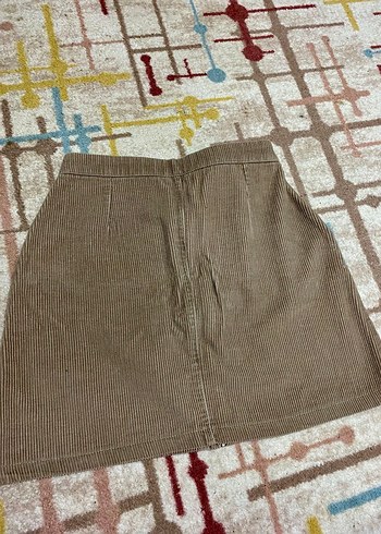 Fermuarlı  Bej Keten Kadın Pantolon - Görsel 2