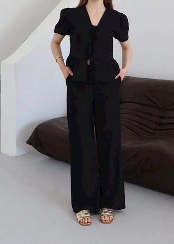 Ekim Store büzgülü bağlamalı ikili takım - Görsel 2