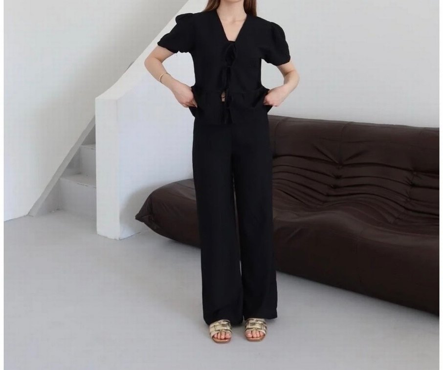 Ekim Store büzgülü bağlamalı ikili takım - Görsel 4