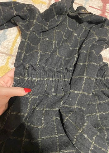 Yeşil mini elbise günlük kullanıma uygundur - Görsel 2