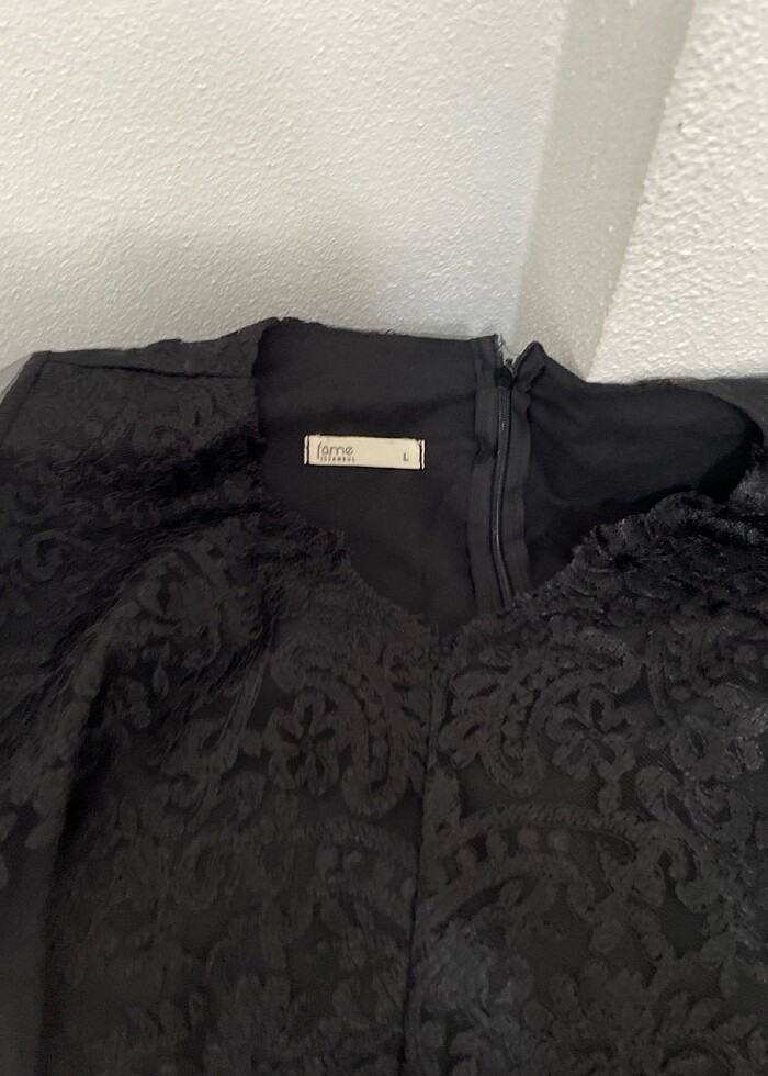 Uzun Çan elbise - Görsel 2