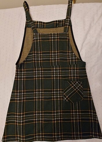 Topshop Ekoseli Salopet