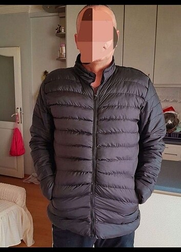l Beden Yagmur gecirmez erkek sisme mont