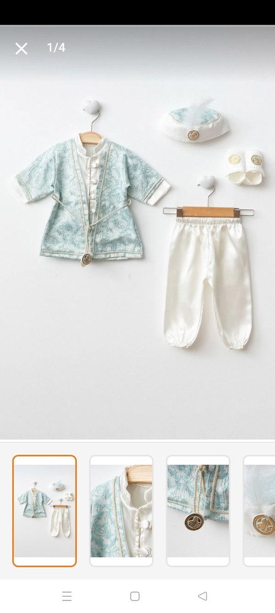 sünnet kıyafeti, mevlüt kıyafeti - Görsel 4