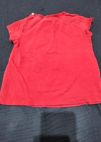 Kırmızı Mickey Baskılı Erkek Çocuk Tişörtü - Görsel 3