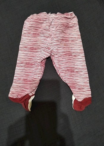 Kız Çocuk Kırmızı Dar Kesim Rahat Pantolon - Görsel 2