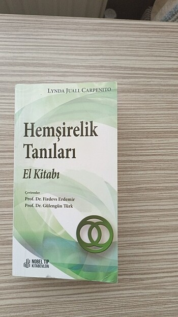 Hemşirelik Tanıları El Kitabı Lynda Juall Carpenito