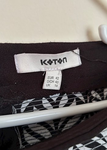 KOTON Şık Desenli Etek - Görsel 3