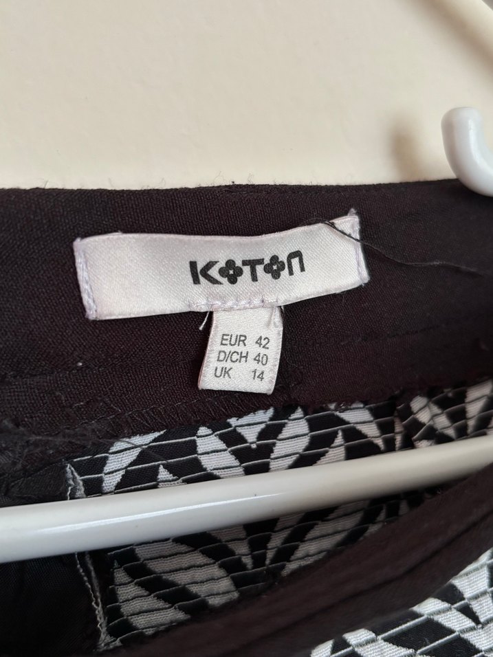 KOTON Şık Desenli Etek - Görsel 3