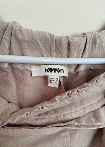 KOTON Keten Rahat Pantolon - Görsel 4