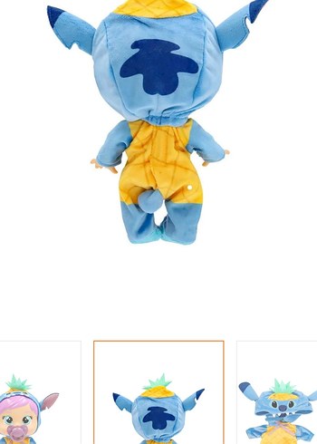 Cry Babies loving care stitch bebek - Görsel 4