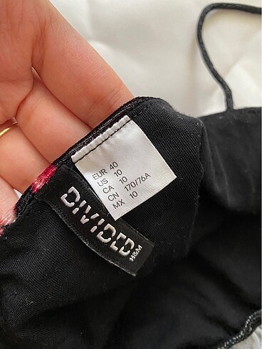 40 Beden H&M şort etekli tulum