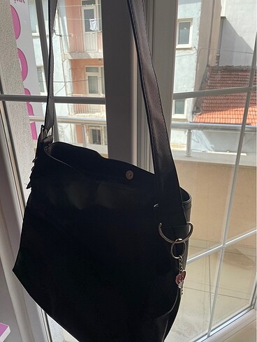 Siyah Stradi Model Çanta