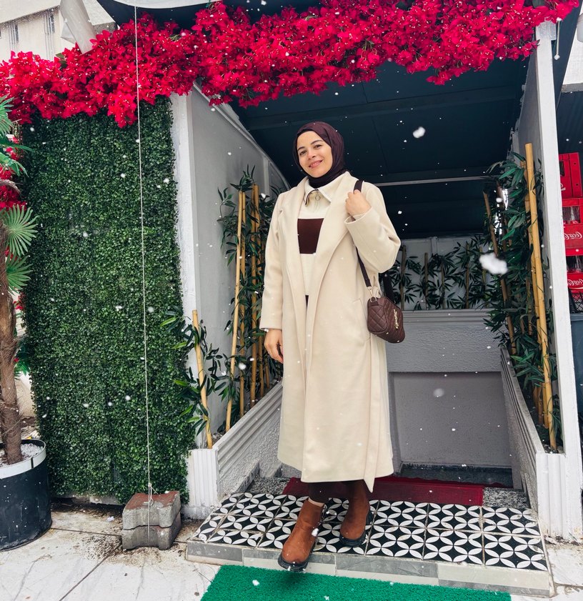 Fermuarlı Yaka Detaylı Uzun Kadın Kaban - Görsel 2