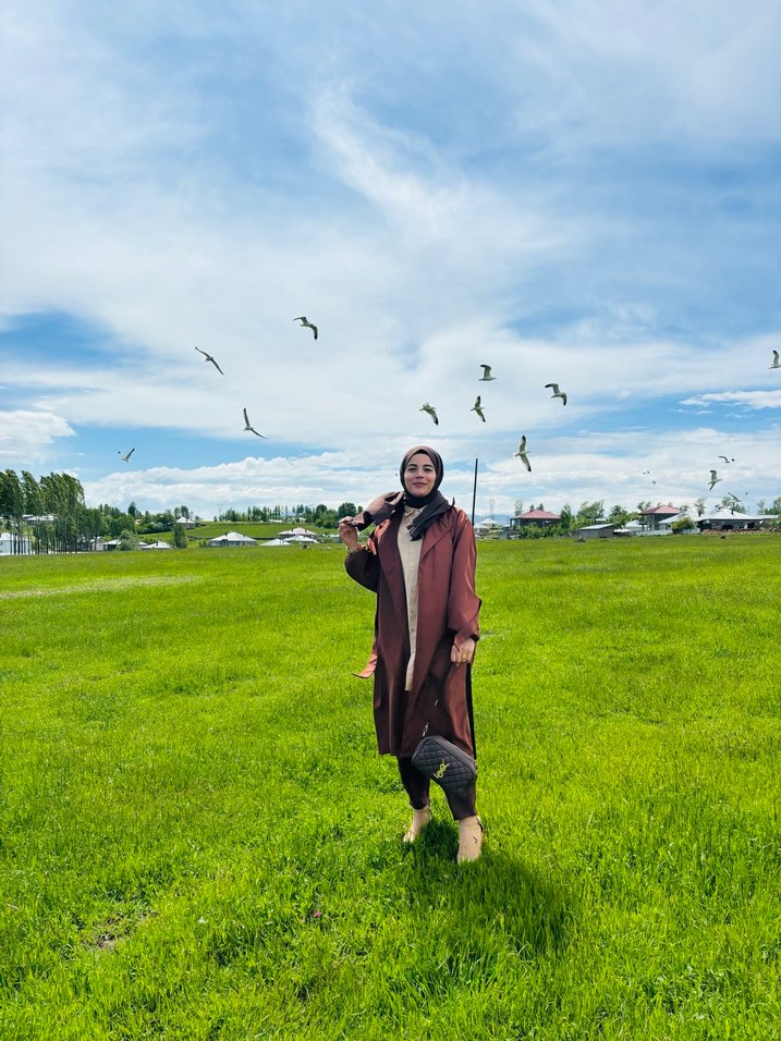 Kemerli Camel Midi Deri Trençkot - Görsel 3