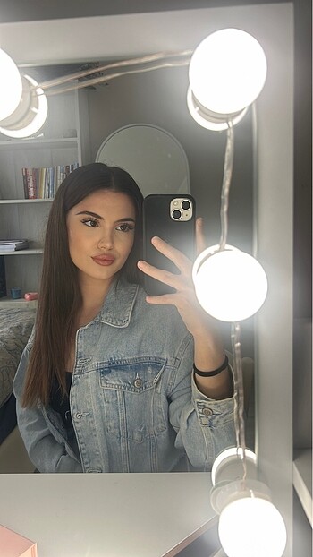 Bershka kısa kot ceket
