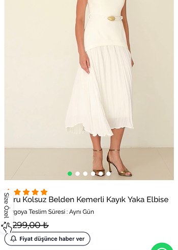 Setre Sikligin Ve Rahatligin Bulustugu Beyaz Kolsuz Elbise