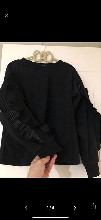 Karol siyah sweat
